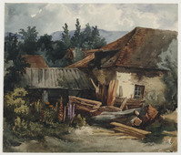 TvB T 438
<br/>
houtzagerij
<br/>
<em>Huysmans, Constantinus Cornelis (1810-1886)</em>
